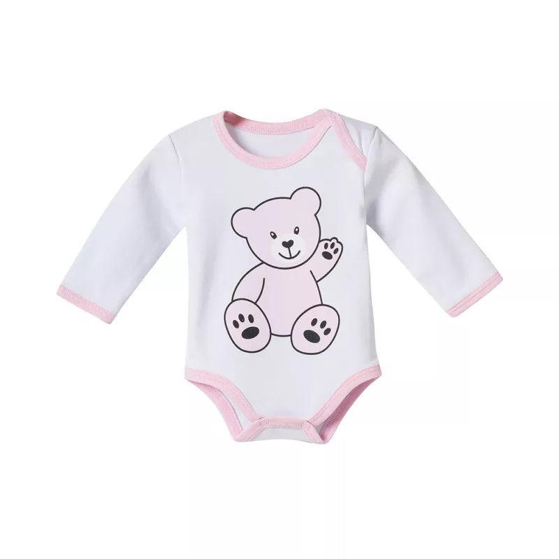 Body kurzärmelig - Body langärmelig für Mädchen